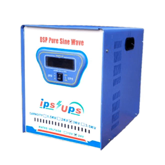 2000 24v Sinewave IPS + 2 Pieces 100Ah Battery